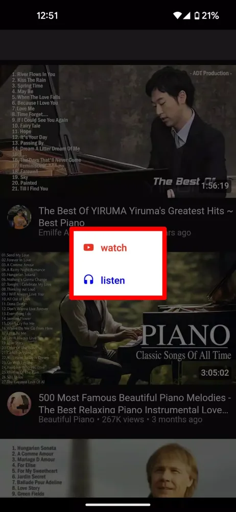 MusicTube Screenshots