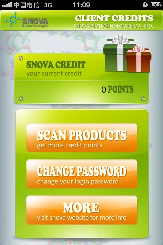 Capturas de tela do SNOVA QR Scaner
