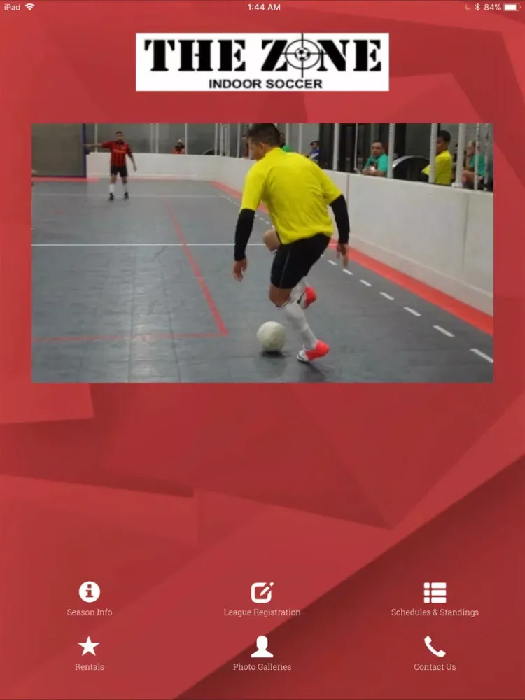 The Zone Indoor Soccer iPad 應用截圖
