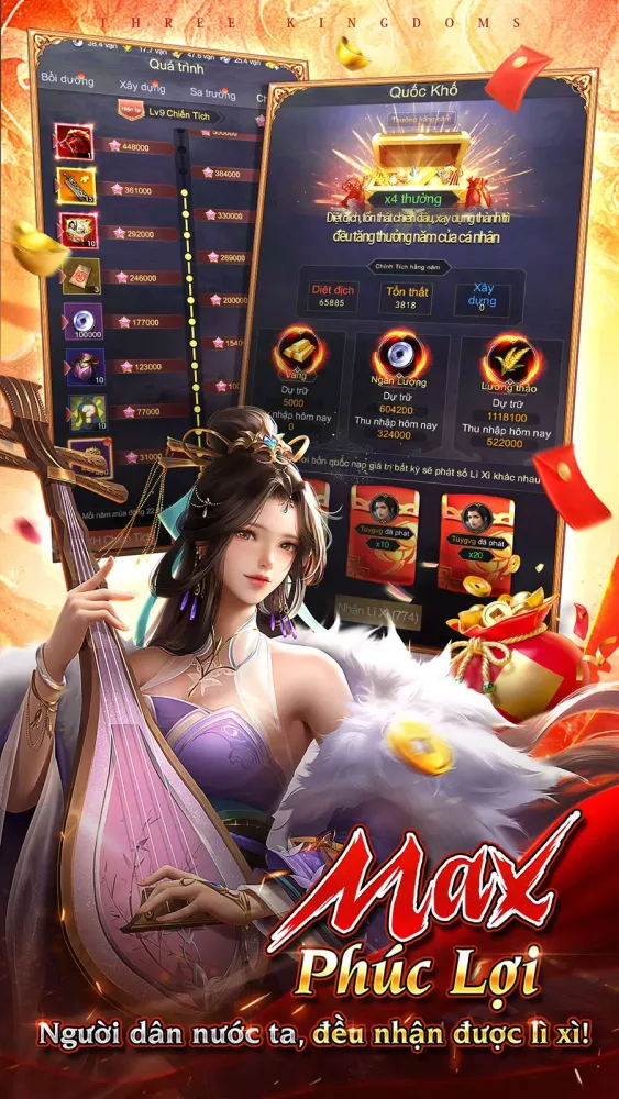 Captures d'écran de Tam Quốc Chí Max