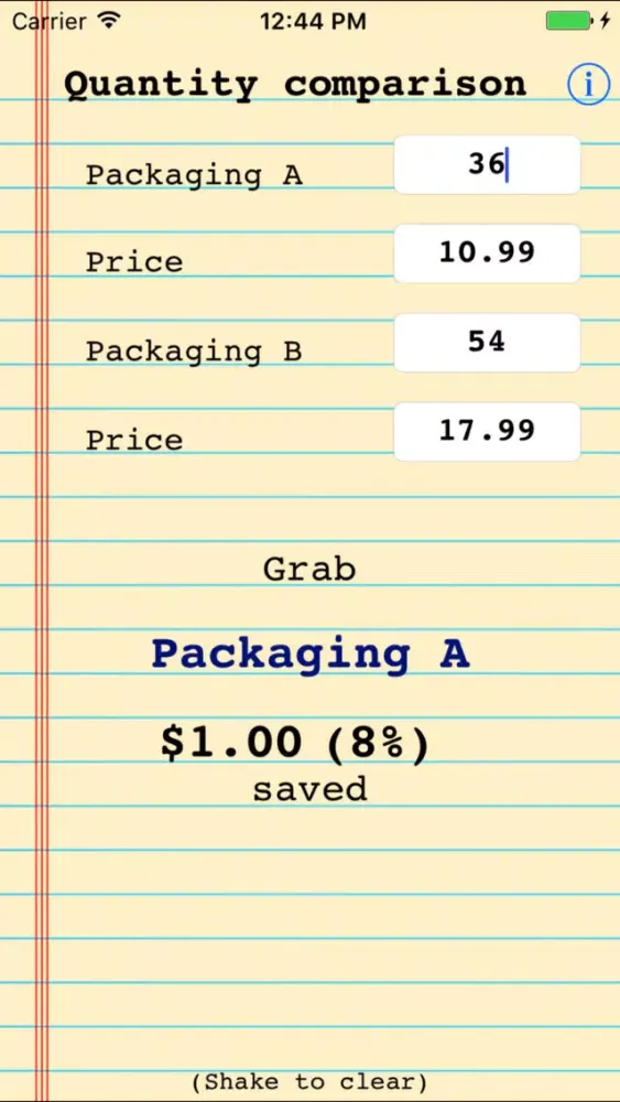 qnty:price - Price Comparison应用截图