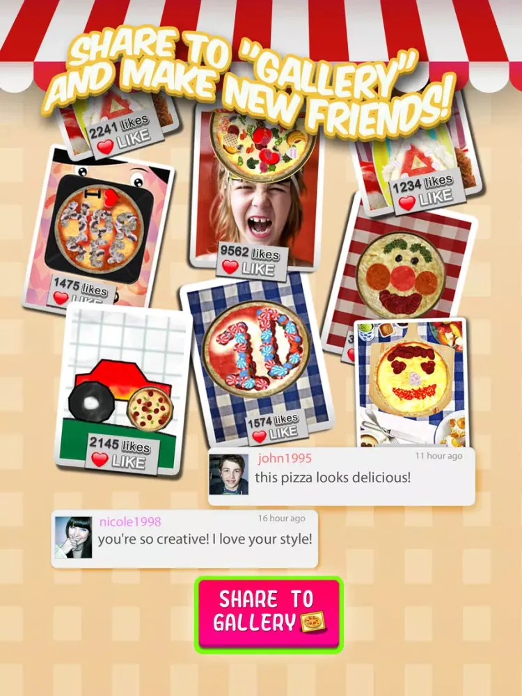 Pizza Social FREE iPad  スクリーンショット