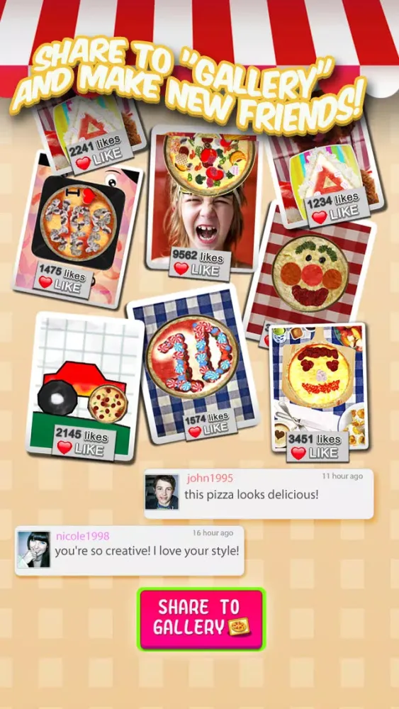Pizza Social FREE スクリーンショット