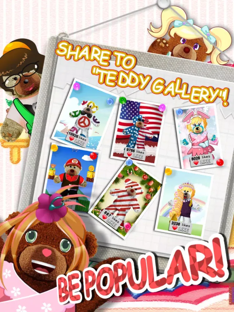 Ảnh chụp màn hình của Your Teddy Bear! - FREE iPad 