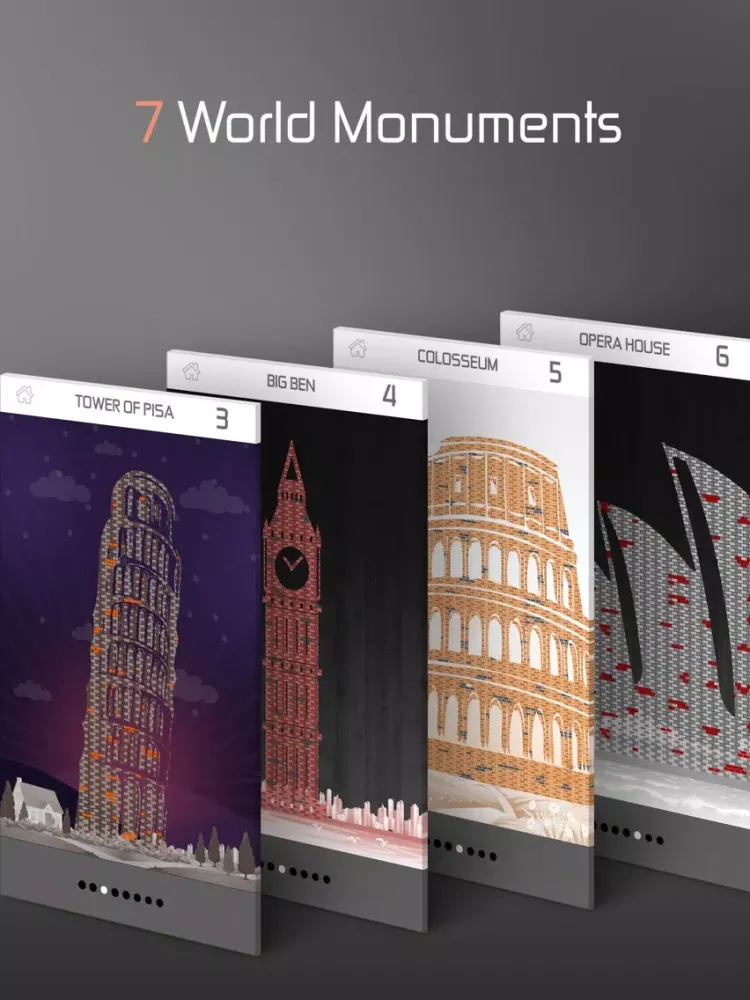 Bricks - Monuments iPad 應用截圖