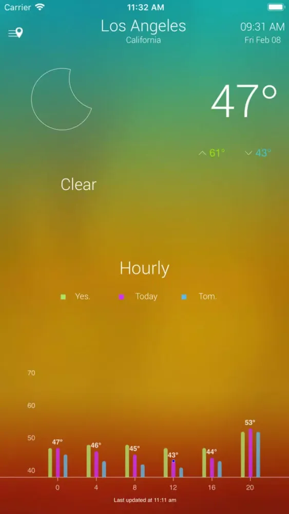 Wther - Weather Forecast স্ক্রিনশট