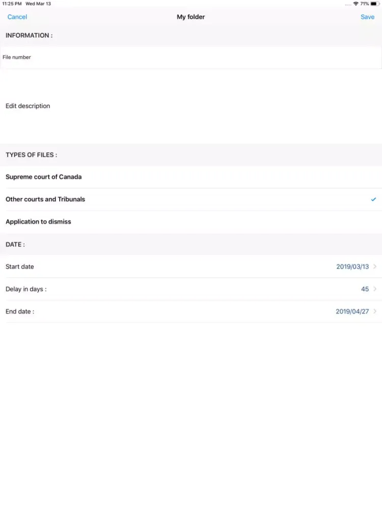 Themis Multifactum iPad  Screenshots