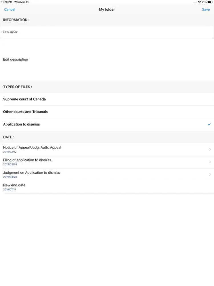 Themis Multifactum iPad  Screenshots
