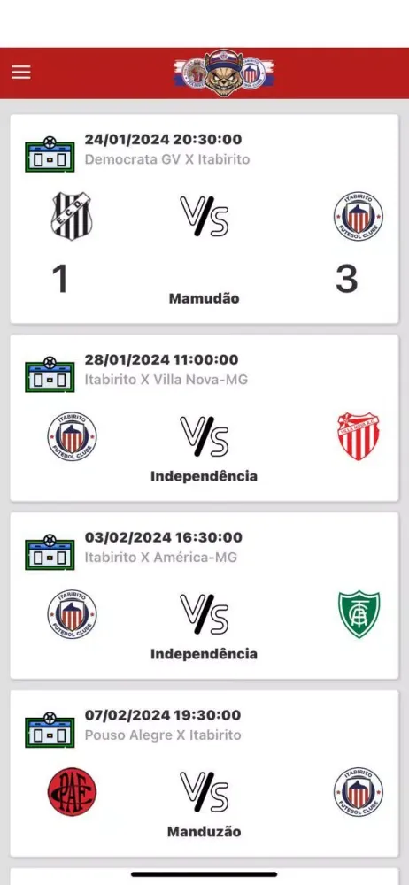 Torcida Organizada Itabirito应用截图