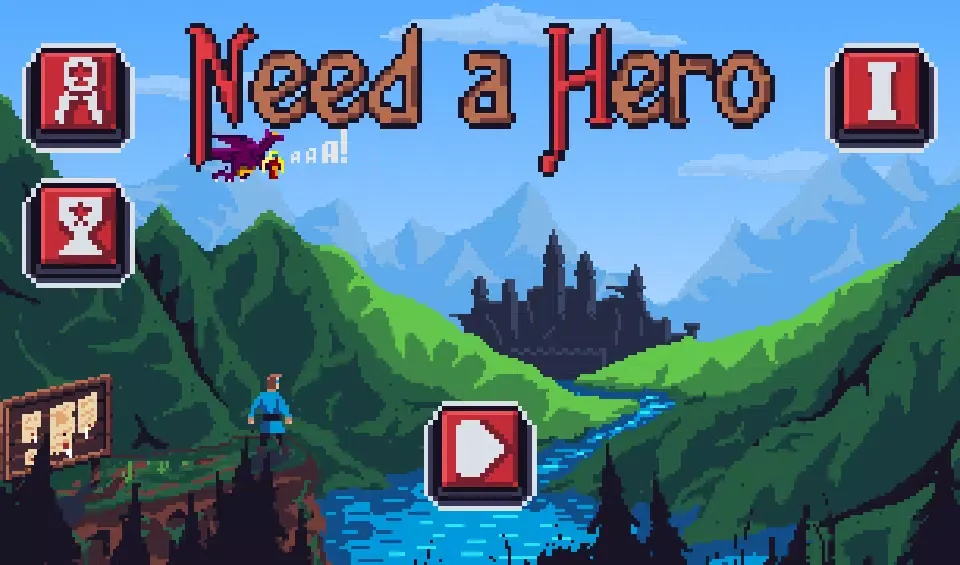 Tangkapan layar Need a Hero: Action Platformer
