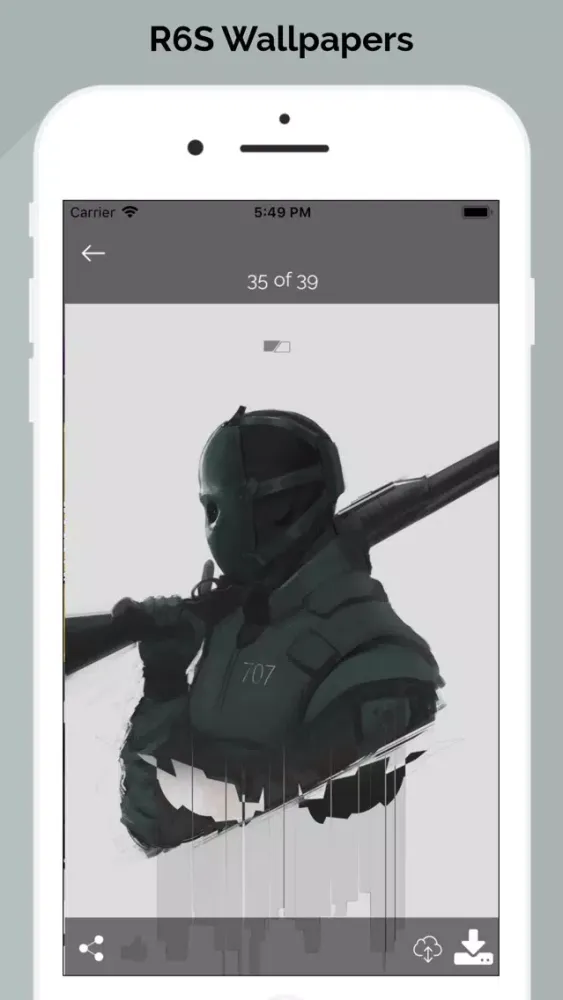 Tangkapan layar R6S hd wallpapers