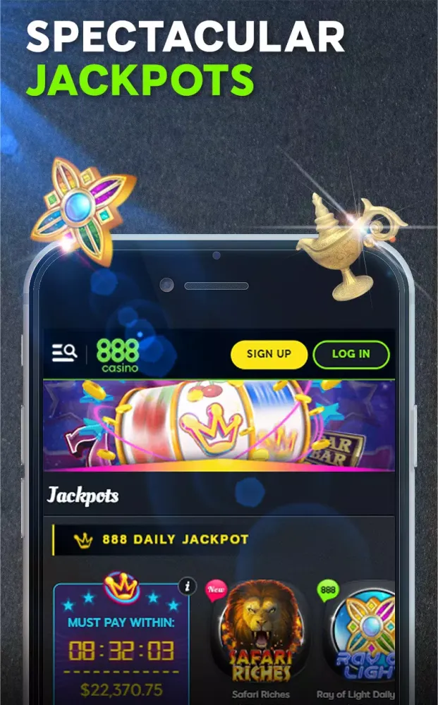 888 Casino Slots & roulette Screenshots