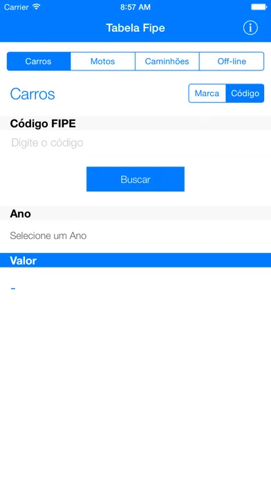 Tabela Fipe 스크린샷