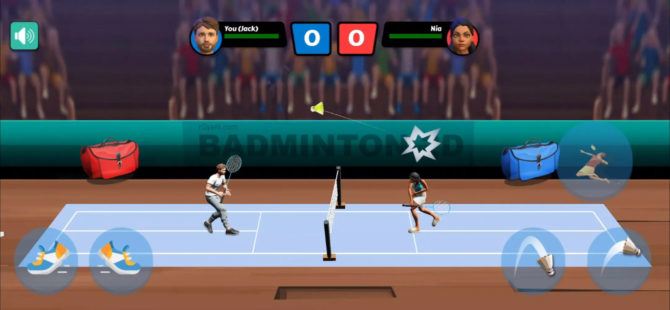 Скриншоты Badminton 2D