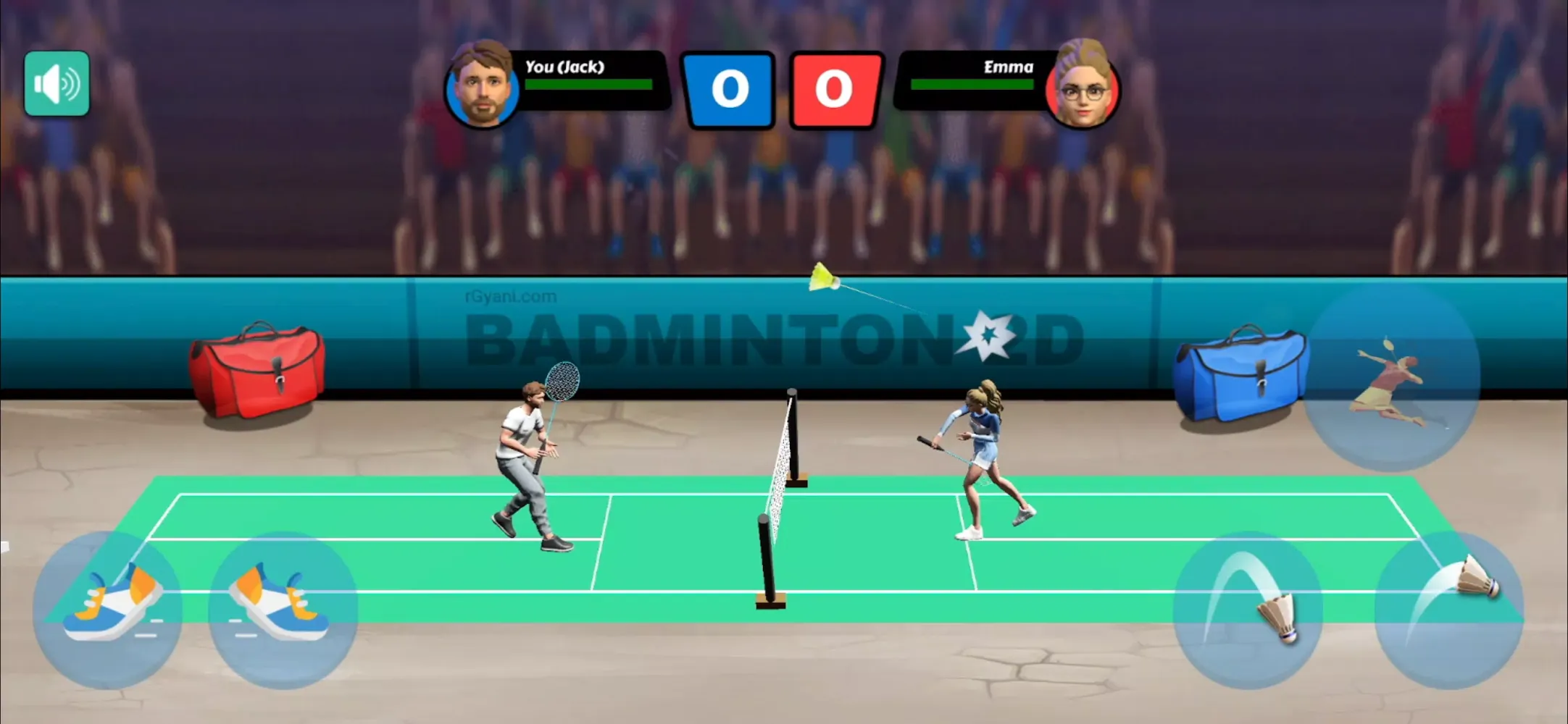 Скриншоты Badminton 2D