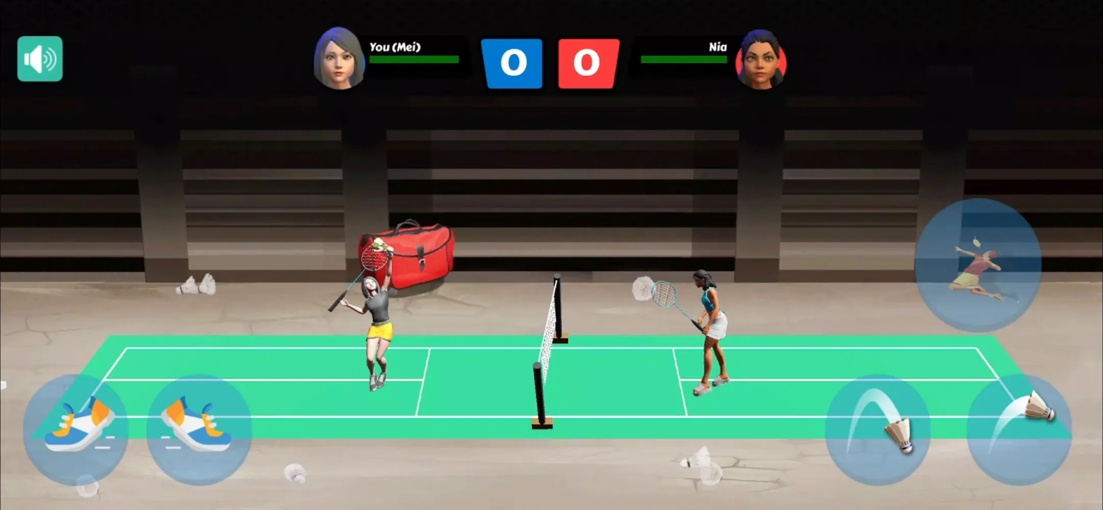 Скриншоты Badminton 2D