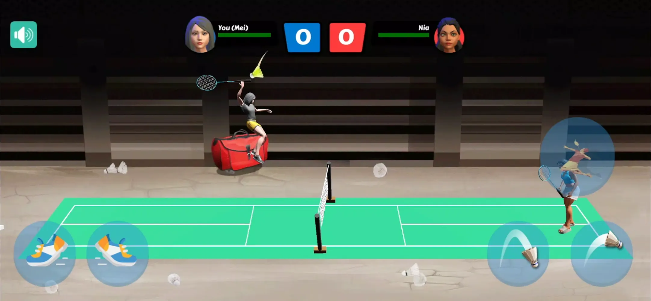 Скриншоты Badminton 2D