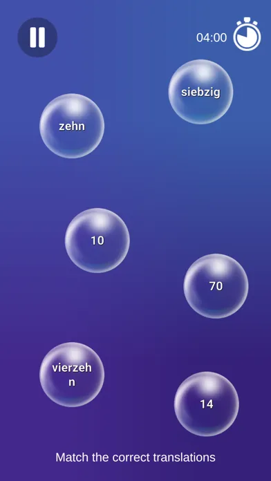 Captures d'écran de Bubbles: Learn a Language