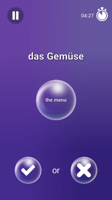 Captures d'écran de Bubbles: Learn a Language