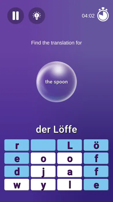 Captures d'écran de Bubbles: Learn a Language