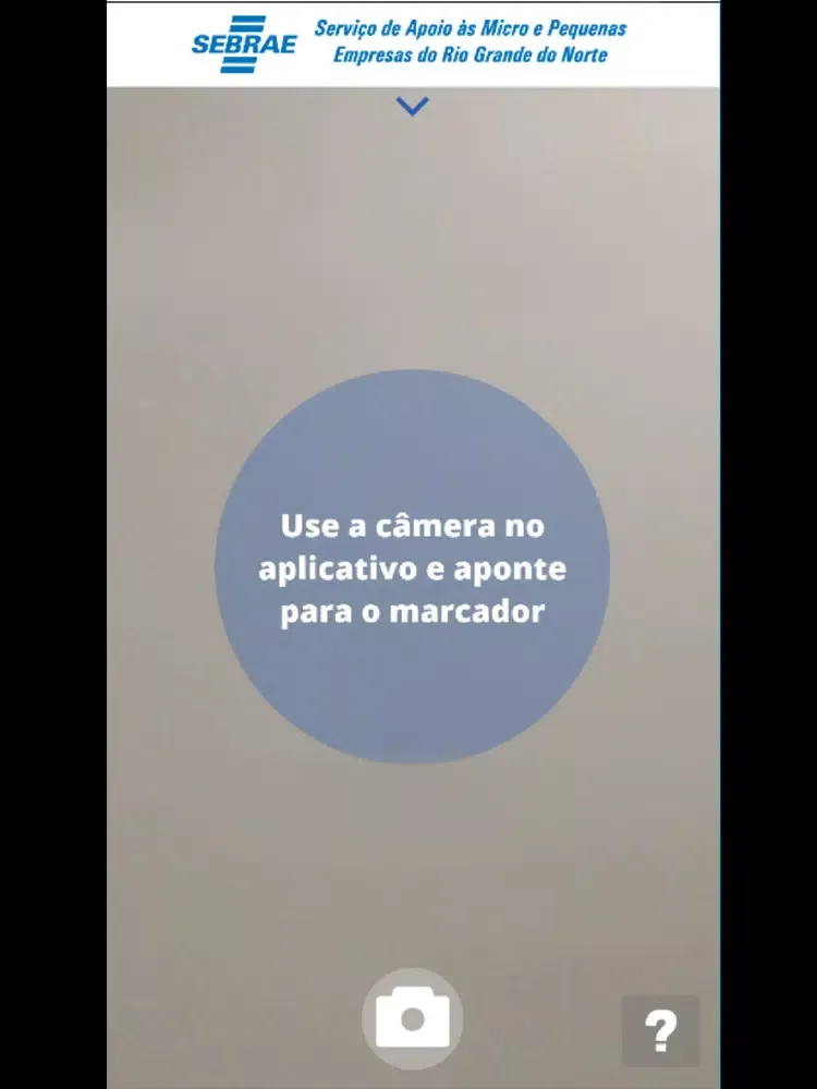 Capturas de tela do Sebrae RN iPad 