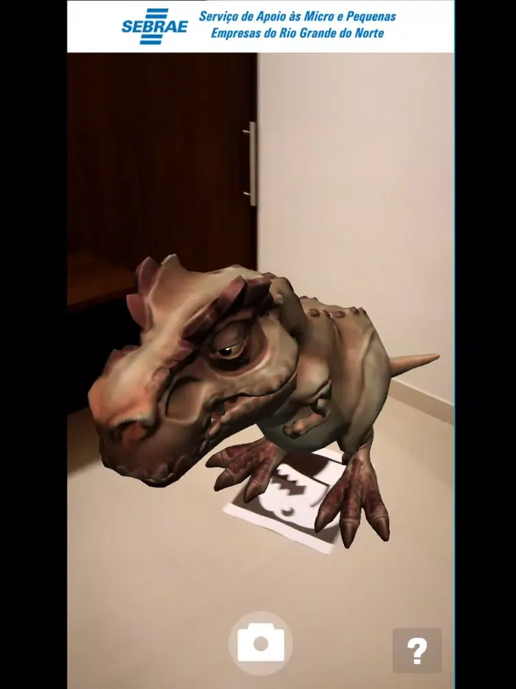 Capturas de tela do Sebrae RN iPad 