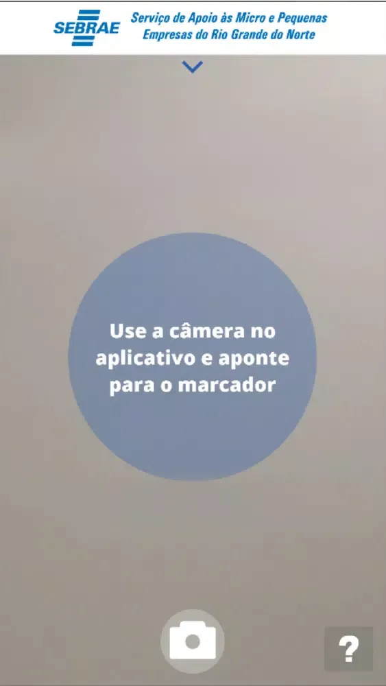 Capturas de tela do Sebrae RN