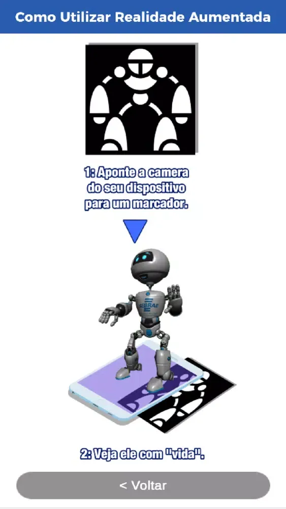 Capturas de tela do Sebrae RN
