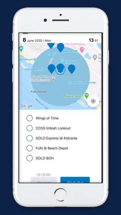 CICO - GPS Worktime Tracker Screenshots