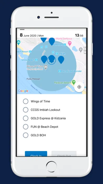 CICO - GPS Worktime Tracker Screenshots