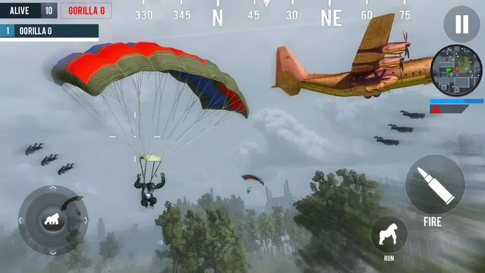 Gorilla Battle Royale Shooting স্ক্রিনশট