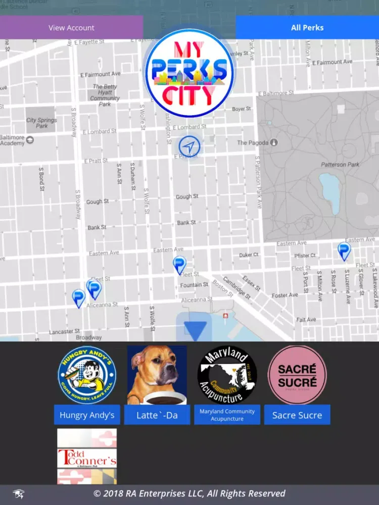 تصاویر myPerksCity iPad 
