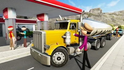 Stickman Oil Tanker Transport应用截图