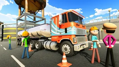 Stickman Oil Tanker Transport应用截图