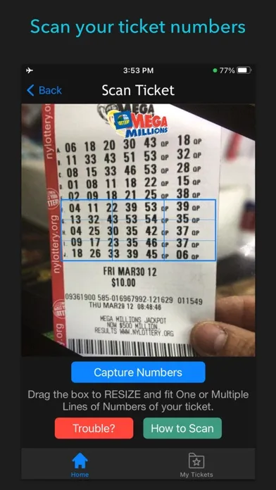 New York Lottery Scan & Result سکرین شاٹس