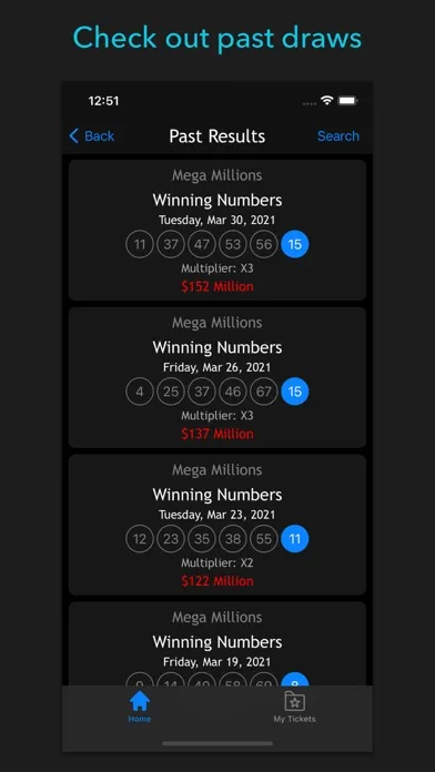 New York Lottery Scan & Result سکرین شاٹس