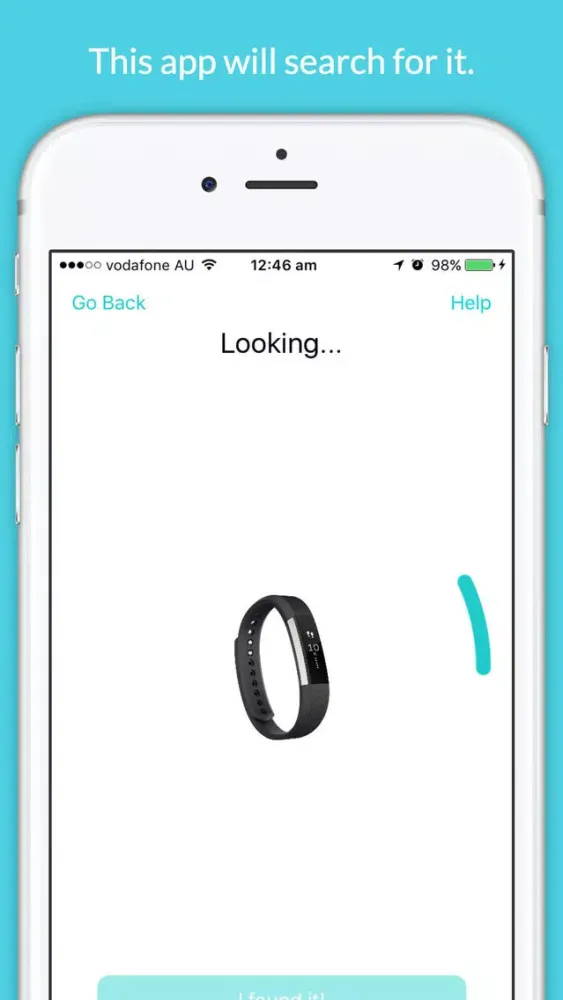 ภาพหน้าจอของ Finder App for Fitbit Lite - find lost Fitbit