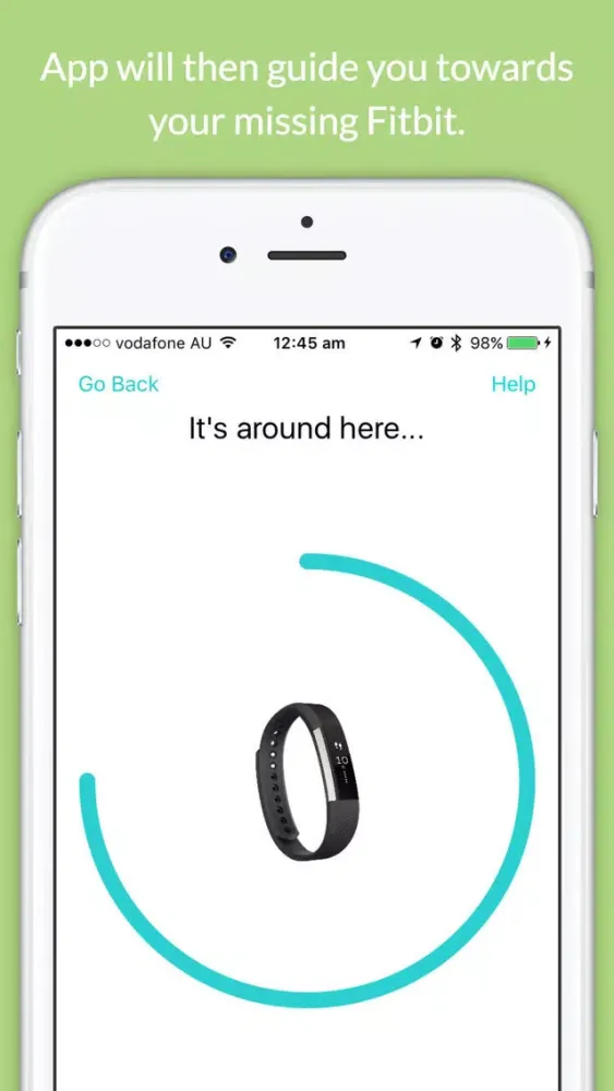 ภาพหน้าจอของ Finder App for Fitbit Lite - find lost Fitbit