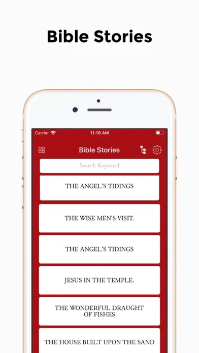 Tangkapan layar Short Bible Stories