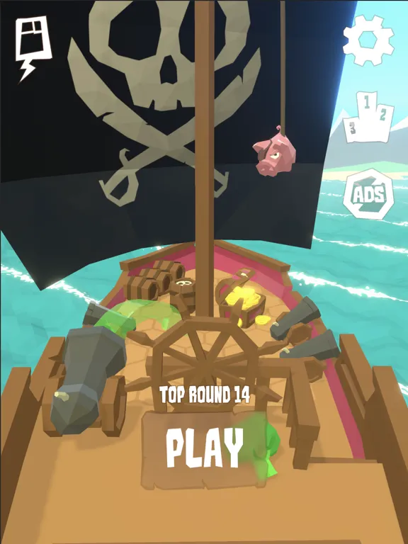 Capturas de pantalla de Clumsy Pirates and Jax's Heist iPad 