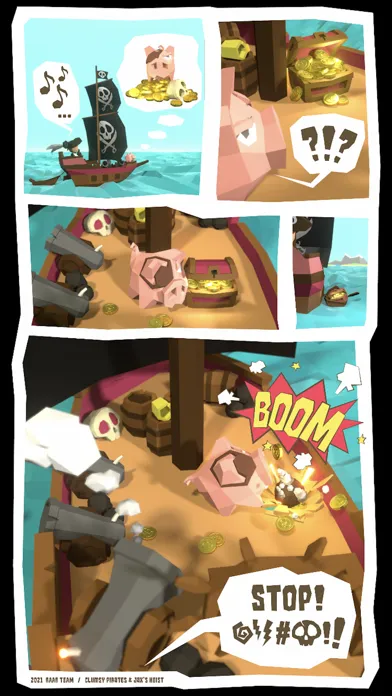 Capturas de pantalla de Clumsy Pirates and Jax's Heist