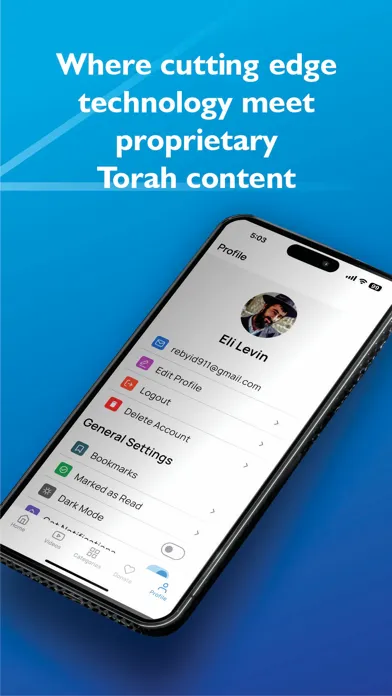 Ảnh chụp màn hình của Rabbi G