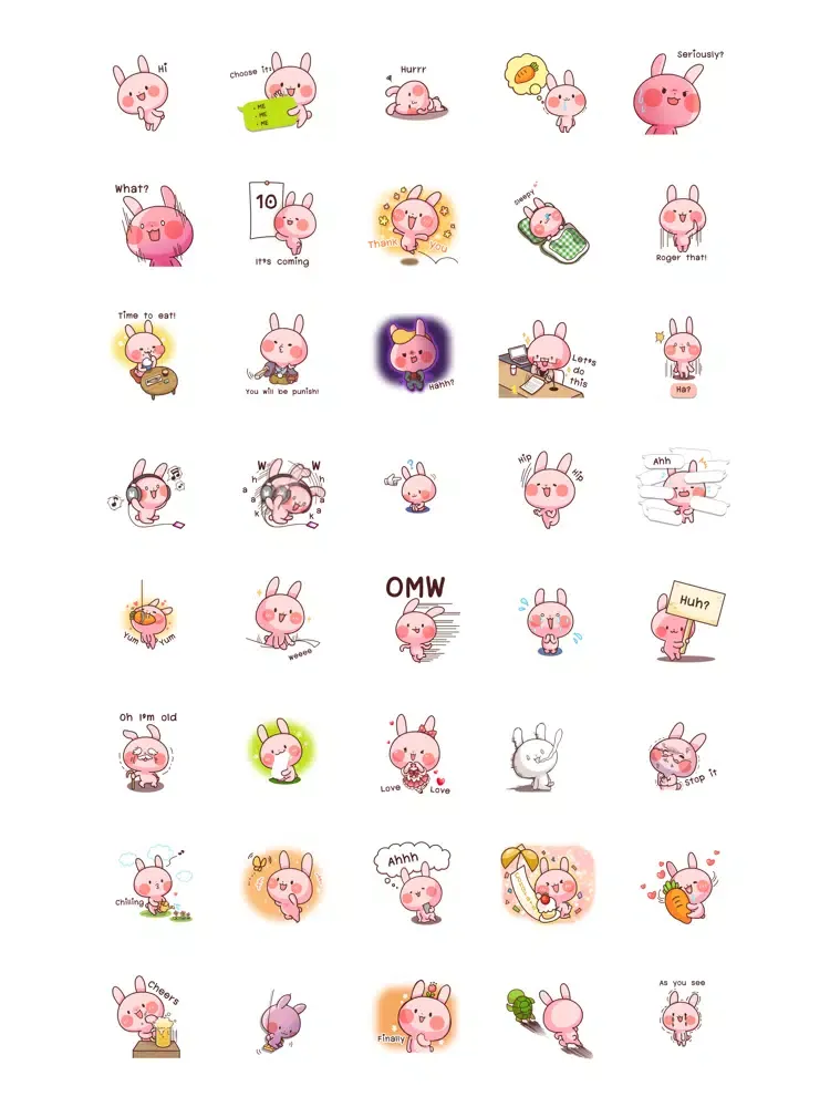 Screenshot di Rabbit is own pace iPad 