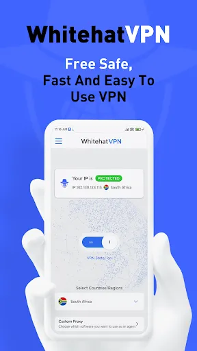 Ảnh chụp màn hình của WhiteHat VPN
