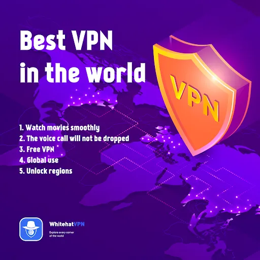 Ảnh chụp màn hình của WhiteHat VPN