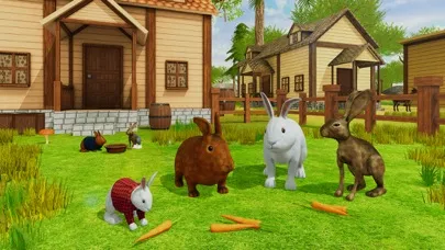صور Cute Rabbit Family Adventure