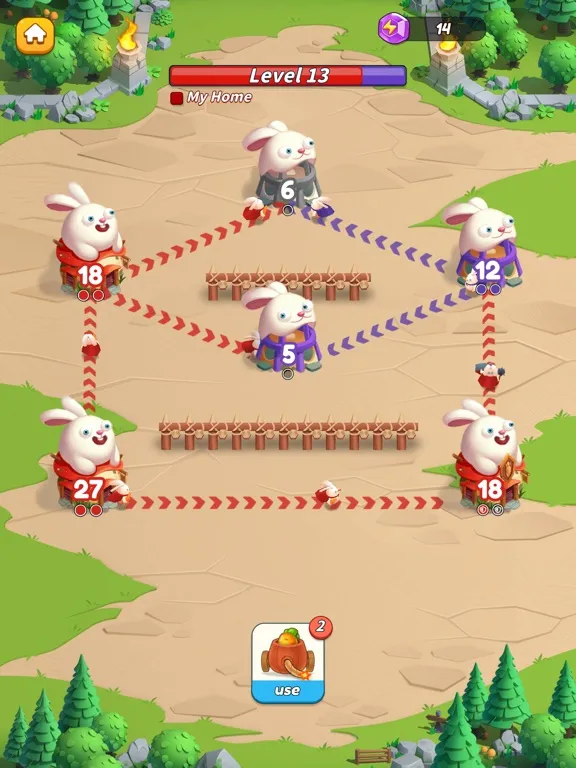 Скриншоты Rabbitville -Conquer the state iPad 