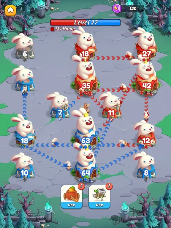 Скриншоты Rabbitville -Conquer the state iPad 