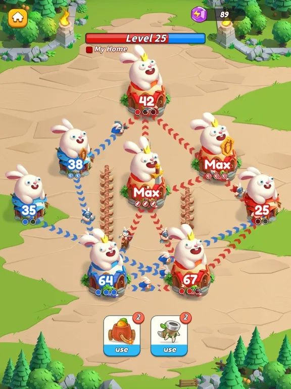 Скриншоты Rabbitville -Conquer the state iPad 