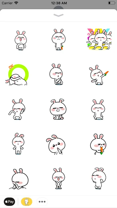 Funny Rabbit Dancing.s Sticker Screenshots